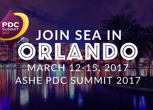SEA Headed to Orlando for ASHE PDC Summit 2017!